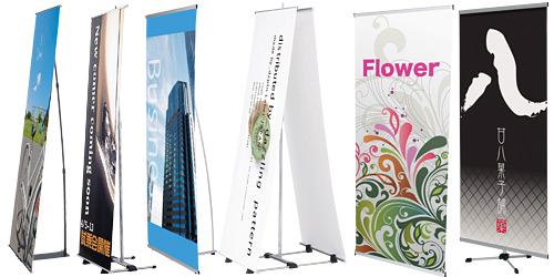 タペストリー型バナースタンド
