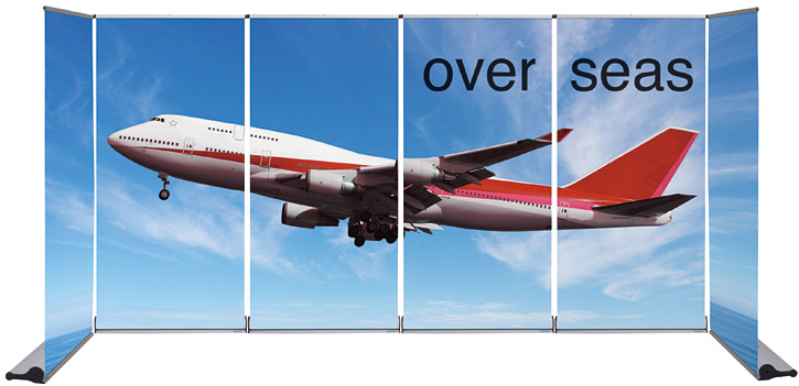 バナースタンド使用例